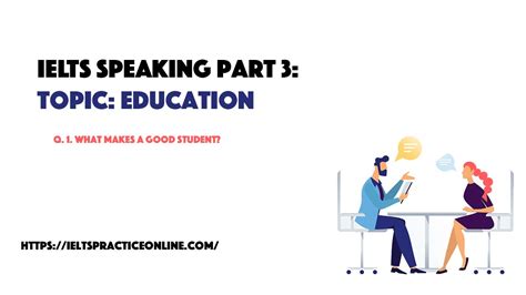 ielts speaking part 3 education